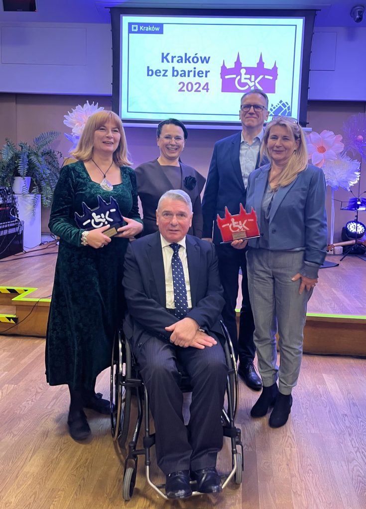 Wyróżnienie w 18. edycji konkursu „Kraków bez barier” dla Fundacji Szkoła Bez Barier